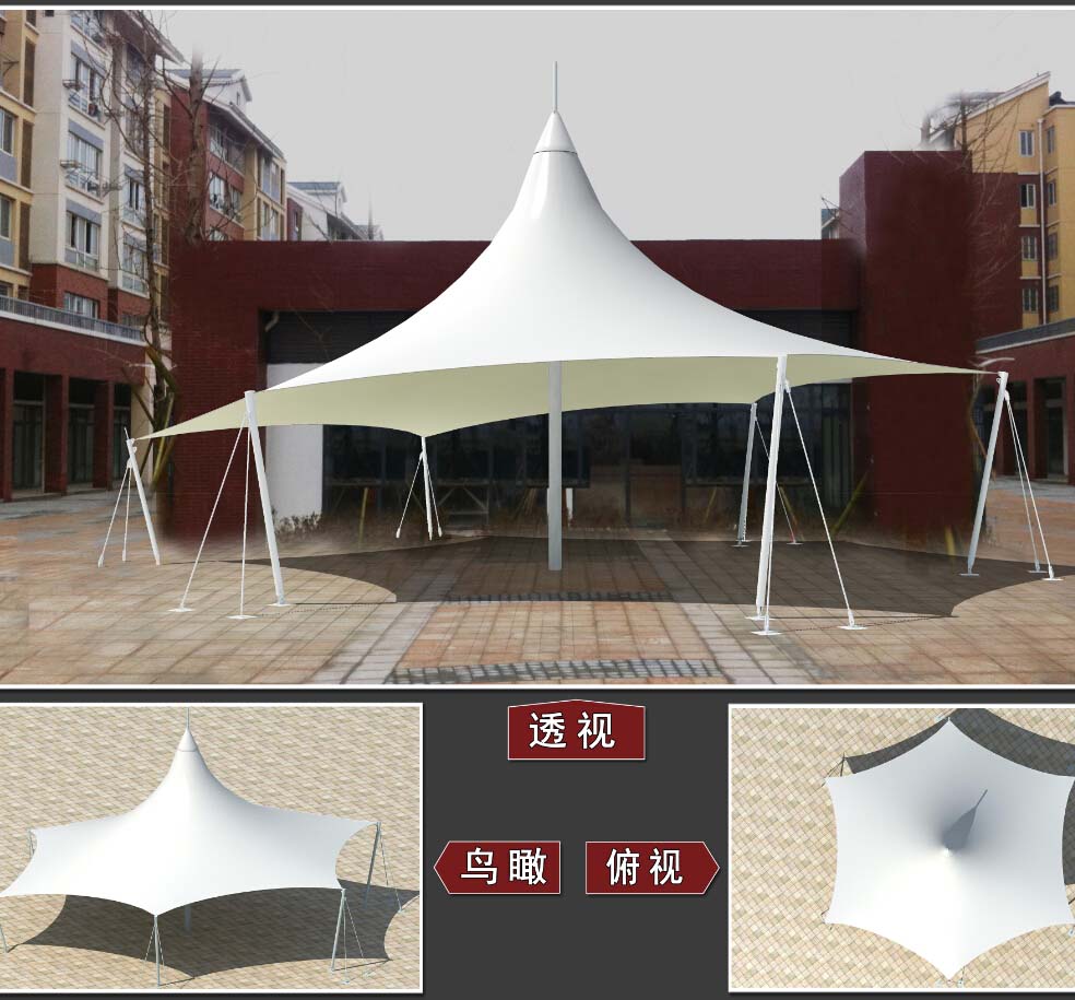 蘇州廣場造型膜